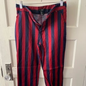 Forever 21 striped pant never worn